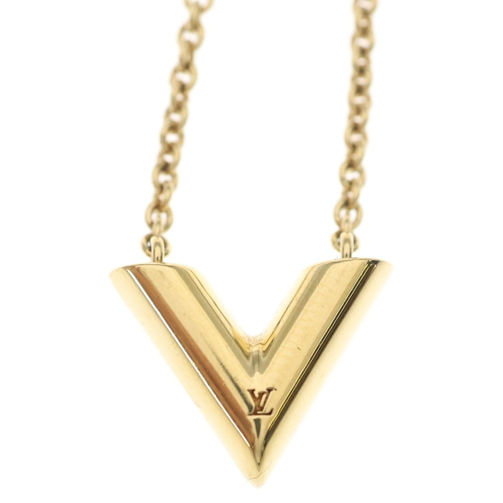 LOUIS VUITTON(ルイヴィトン) エセンシャルV ネックレス ゴールド M61083 レディース