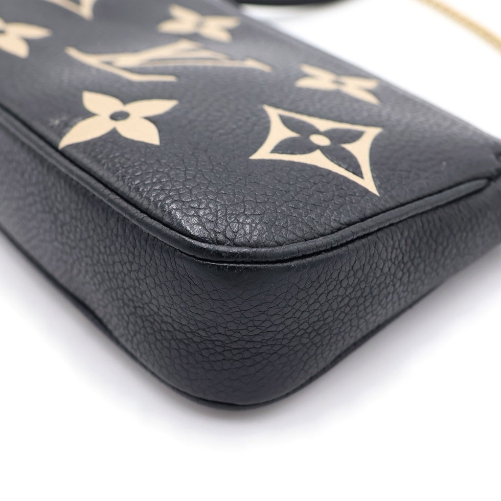 LOUIS VUITTON(ルイヴィトン) モノグラム アンプラント アクセソワール ミニポシェット ノワール M80732 レディース