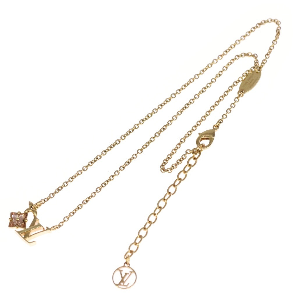 LOUIS VUITTON(ルイヴィトン) モノグラム コリエルルグラムネックレス ゴールド金具 M00783 レディース