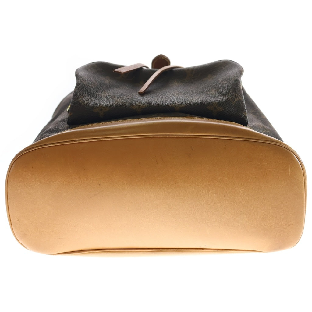 LOUIS VUITTON(ルイヴィトン) モンスリGM モノグラム リュックサック PVC レザー ブラウン M51135 レディース