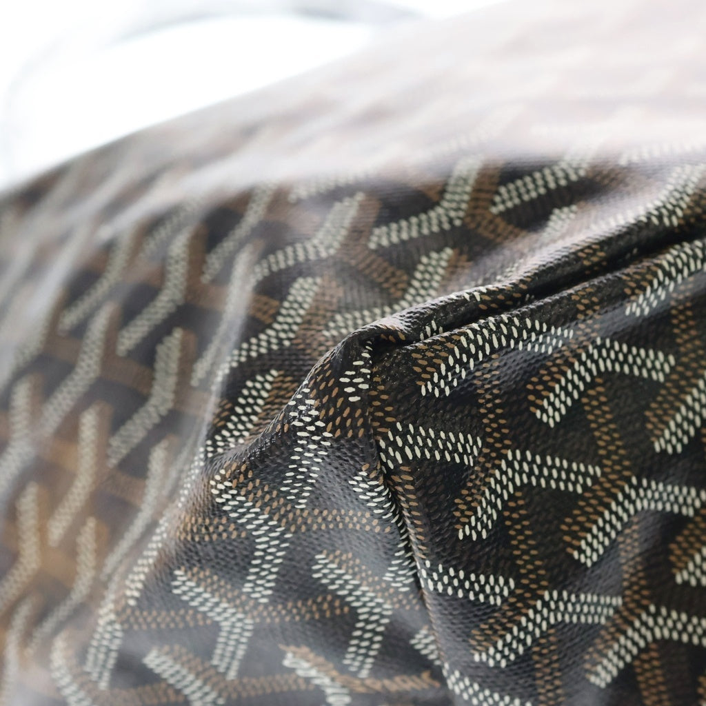 GOYARD(ゴヤール) サンルイGM トートバック PVC レザー ブラウン/ブラック