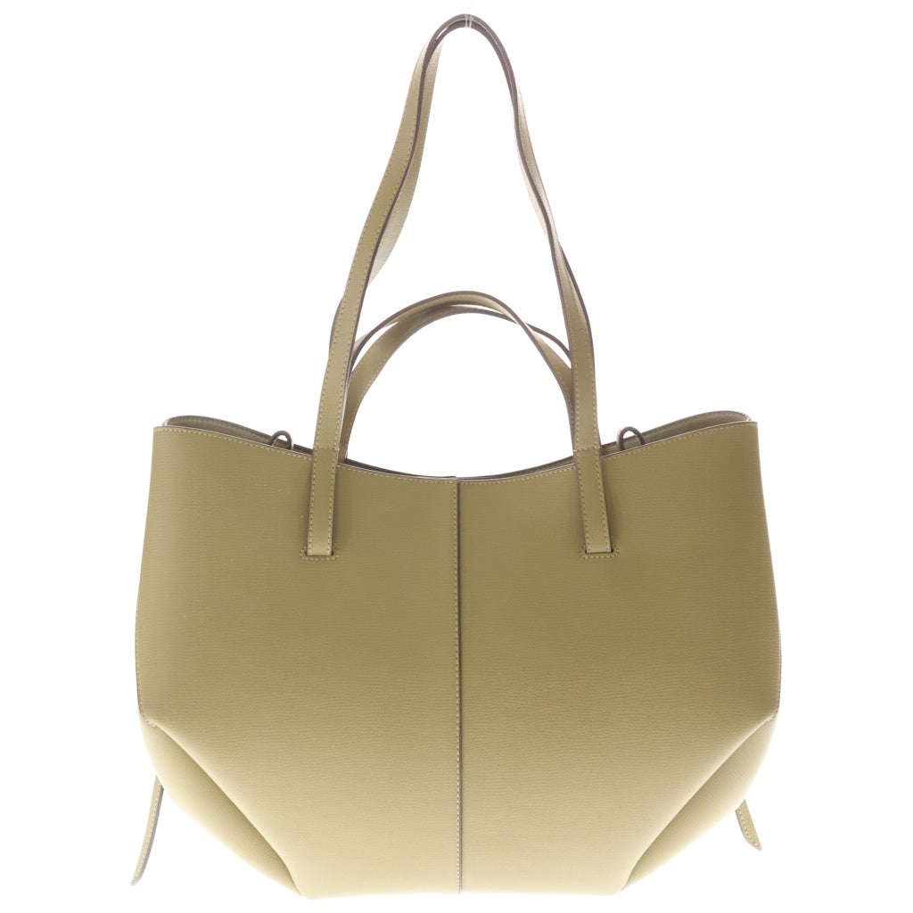 Polene(ポレーヌ) シムミニ レザー 2WAY トートバッグ ハンドバッグ ショルダーバッグ キャメル ブラウン系 レディース