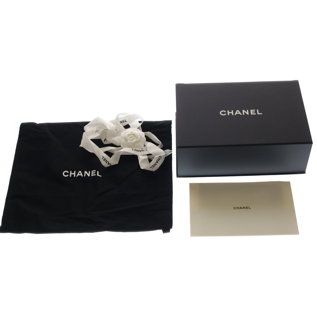 CHANEL(シャネル) ミニマトラッセ チェーンショルダーバッグ ブラック キャビアスキン AS3580 ゴールド金具 レディース