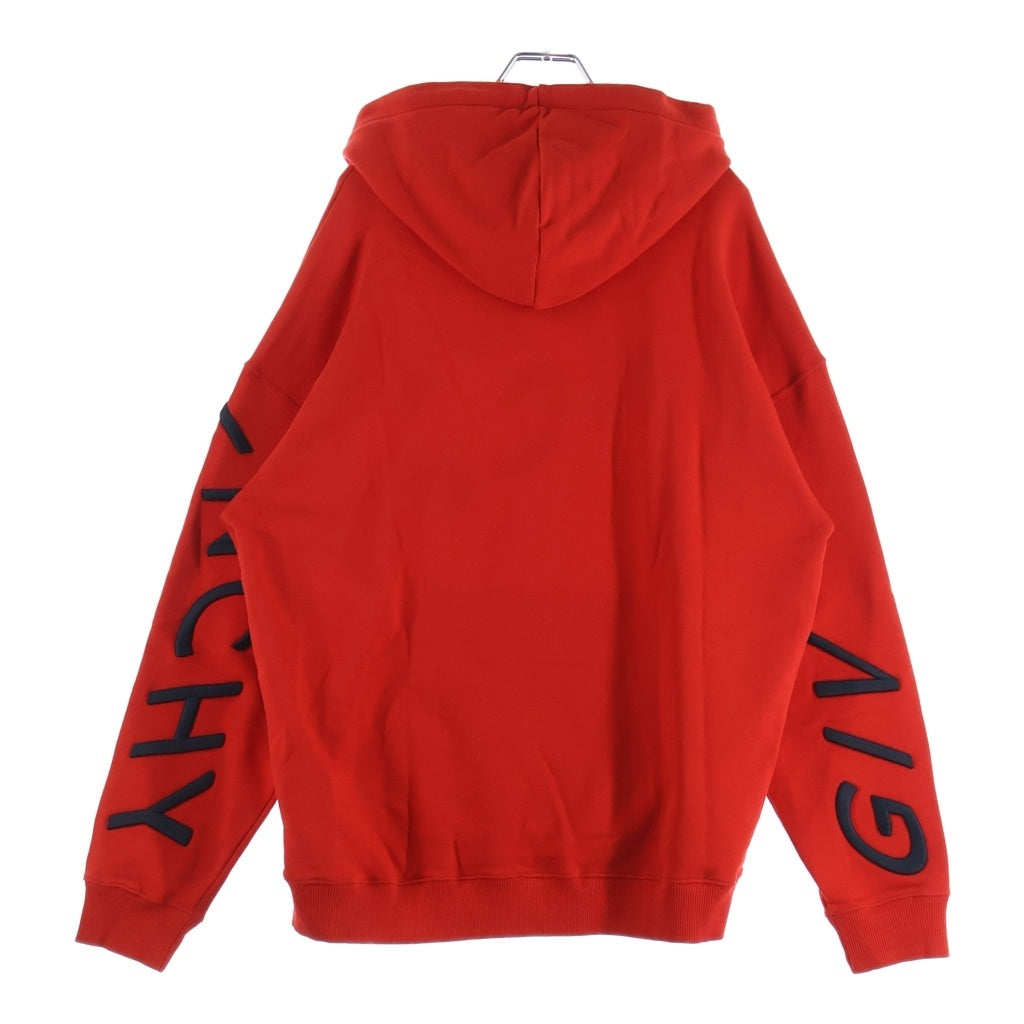 GIVENCHY(ジバンシィ) ■プルオーバー パーカー 赤 コットン #M