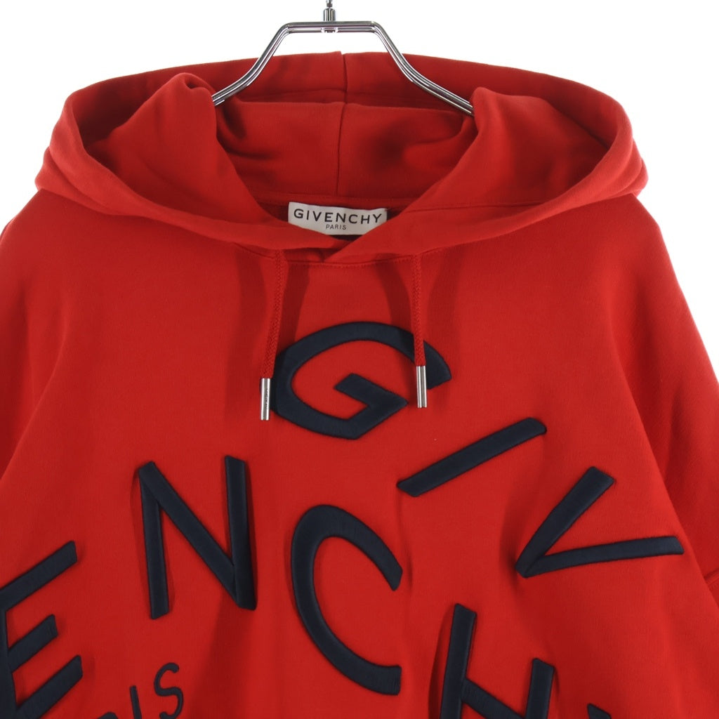 GIVENCHY(ジバンシィ) ■プルオーバー パーカー 赤 コットン #M