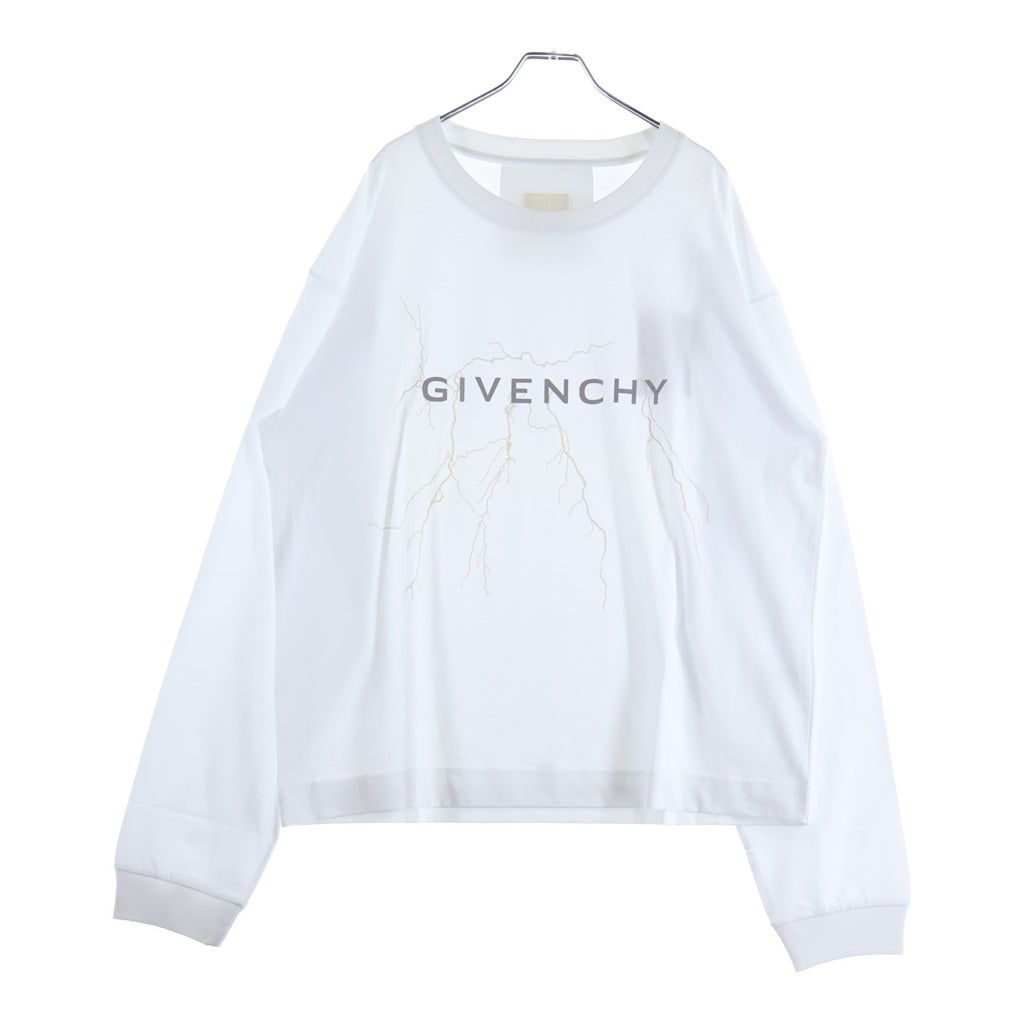 GIVENCHY(ジバンシィ) ■ロゴプリント トレーナー 白 コットン #XL
