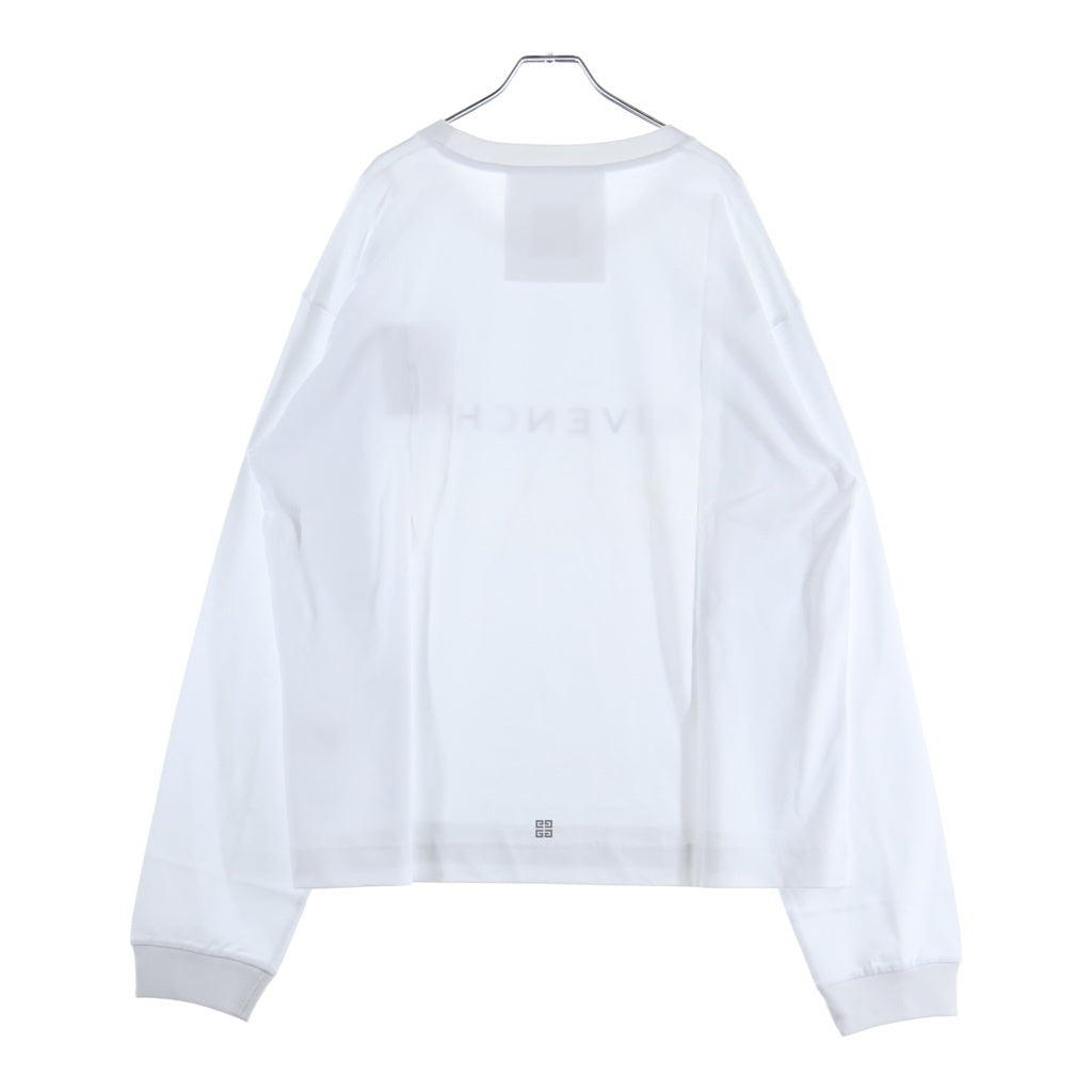 GIVENCHY(ジバンシィ) ■ロゴプリント トレーナー 白 コットン #XL