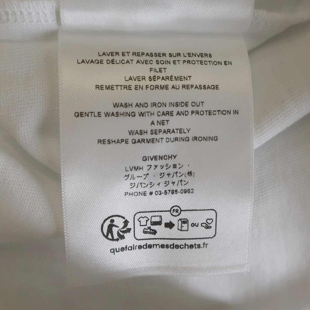 GIVENCHY(ジバンシィ) ■ロゴプリント トレーナー 白 コットン #XL