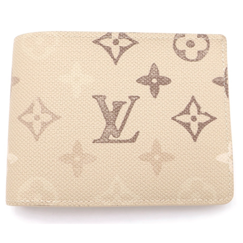 LOUIS VUITTON(ルイヴィトン) モノグラム ポルトフォイユ・ミュルティプル コンパクトウォレット 二つ折り財布 ベージュ M29265