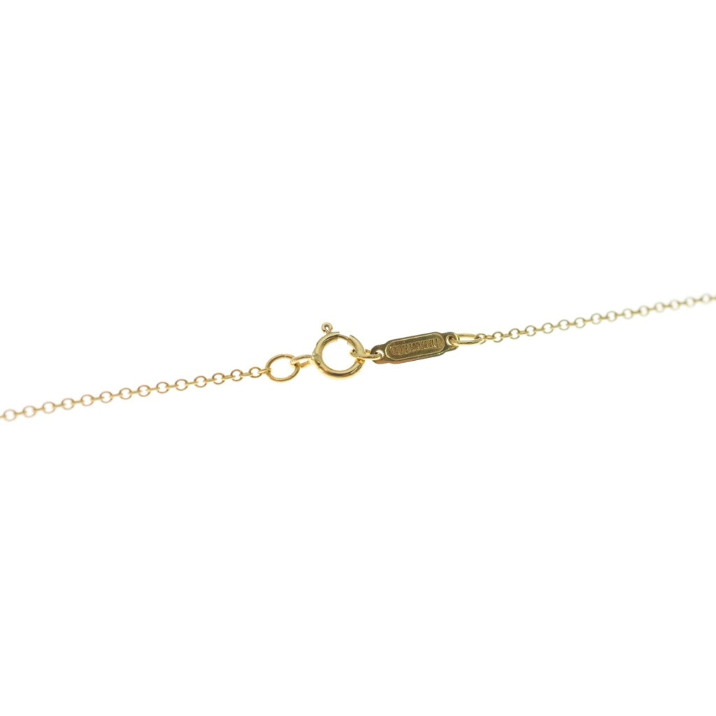 TIFFANY & Co.(ティファニー) トリプルスター 3Pダイヤ Au750 K18YG ネックレス イエローゴールド レディース