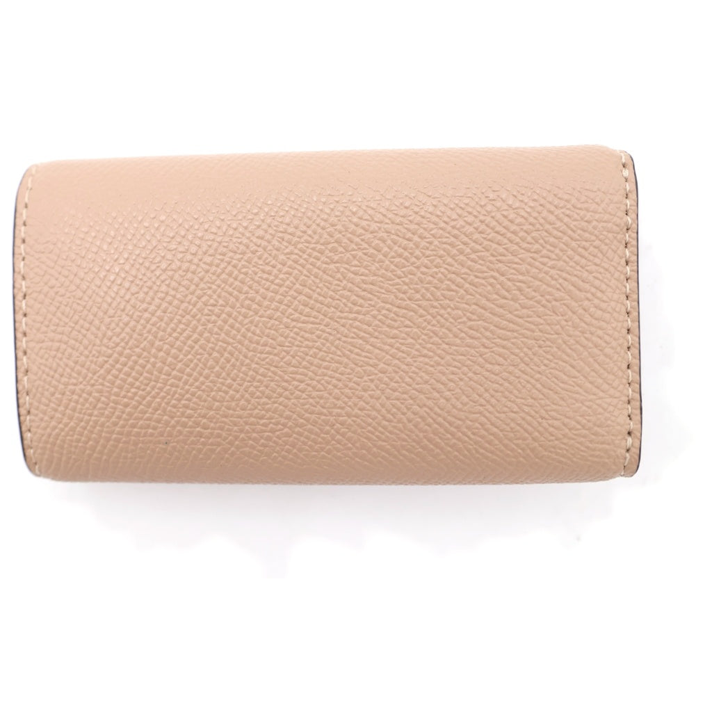 COACH(コーチ) 6リング キーケース クロスグレインレザー バフ CH799 LHWFT