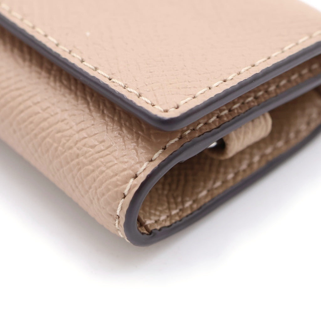 COACH(コーチ) 6リング キーケース クロスグレインレザー バフ CH799 LHWFT