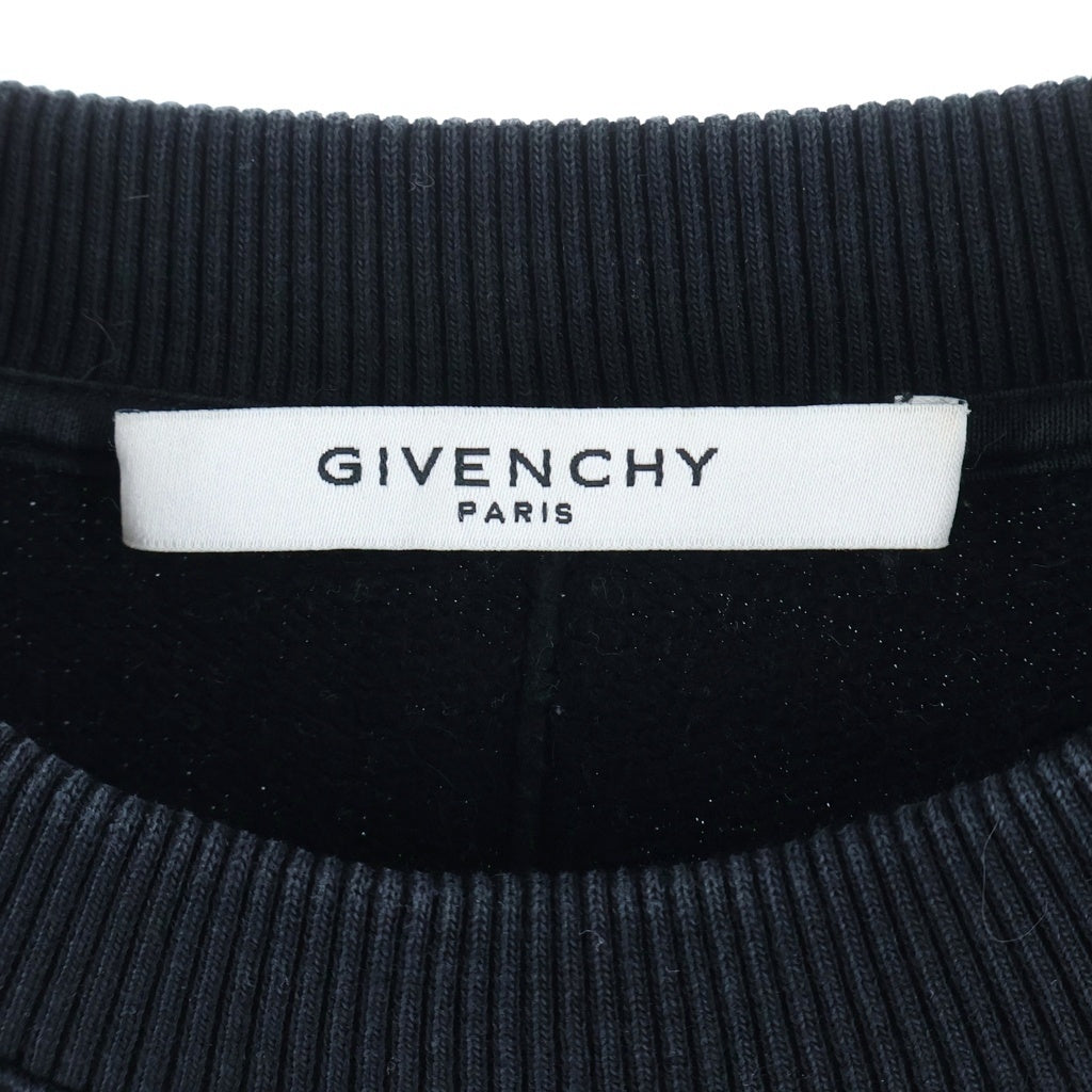 GIVENCHY(ジバンシィ) ×Disney ディズニー バンビ プリント クルーネック スウェット トレーナー ブラック 17Y 7745 491
