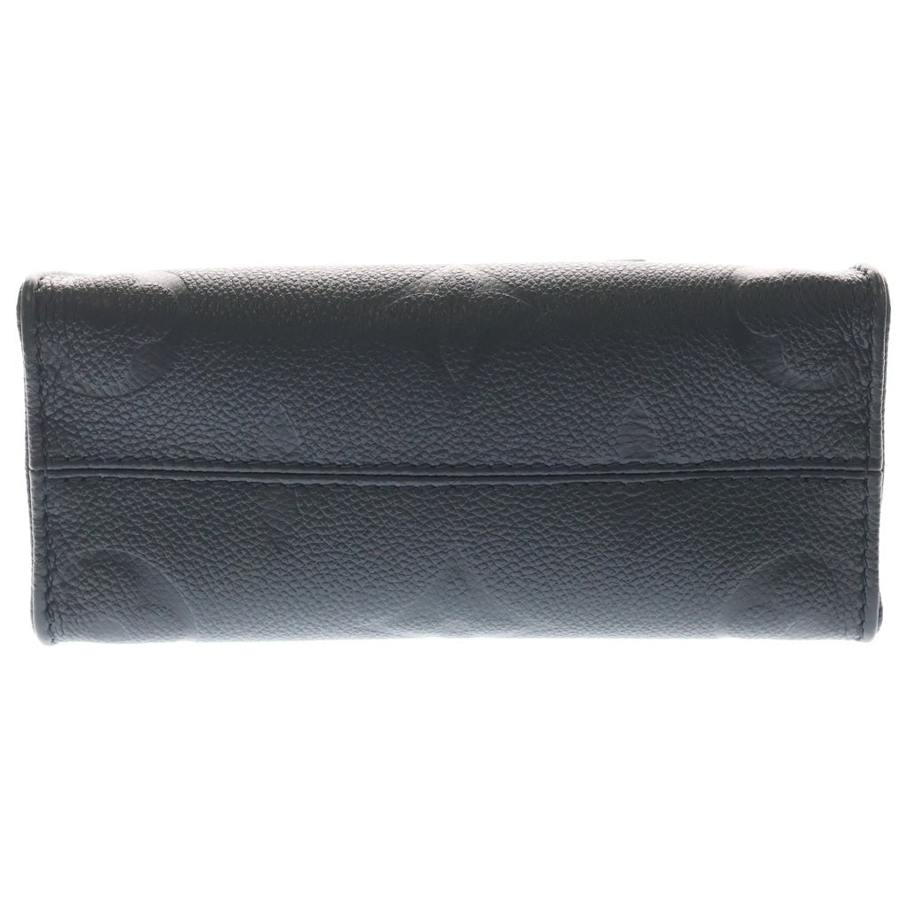 LOUIS VUITTON(ルイヴィトン) モノグラム アンプラント オンザゴーBB レザー ゴールド金具 2WAY ハンドバッグ ショルダーバッグ ICタイプ ブラックM46993 レディース