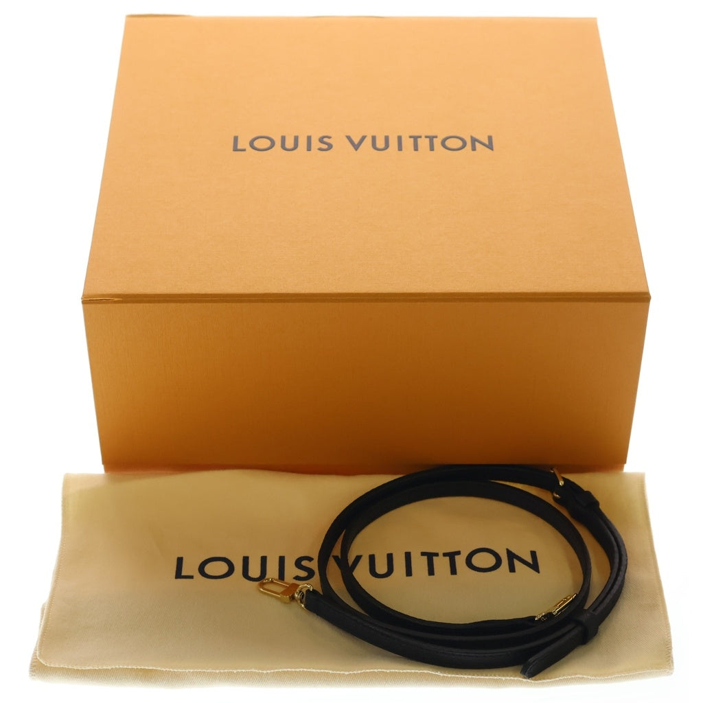 LOUIS VUITTON(ルイヴィトン) モノグラム アンプラント オンザゴーBB レザー ゴールド金具 2WAY ハンドバッグ ショルダーバッグ ICタイプ ブラックM46993 レディース