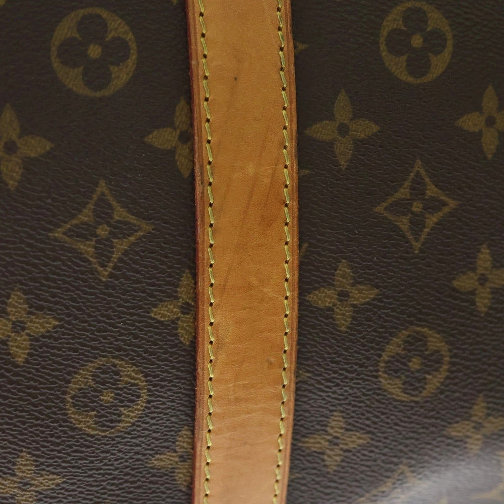 LOUIS VUITTON(ルイヴィトン) モノグラム キーポルバンドリエール60 2WAYハンドバッグ ボストンバッグ トラベルバッグ ショルダーバッグ ブラウン レザー×PVC M41412