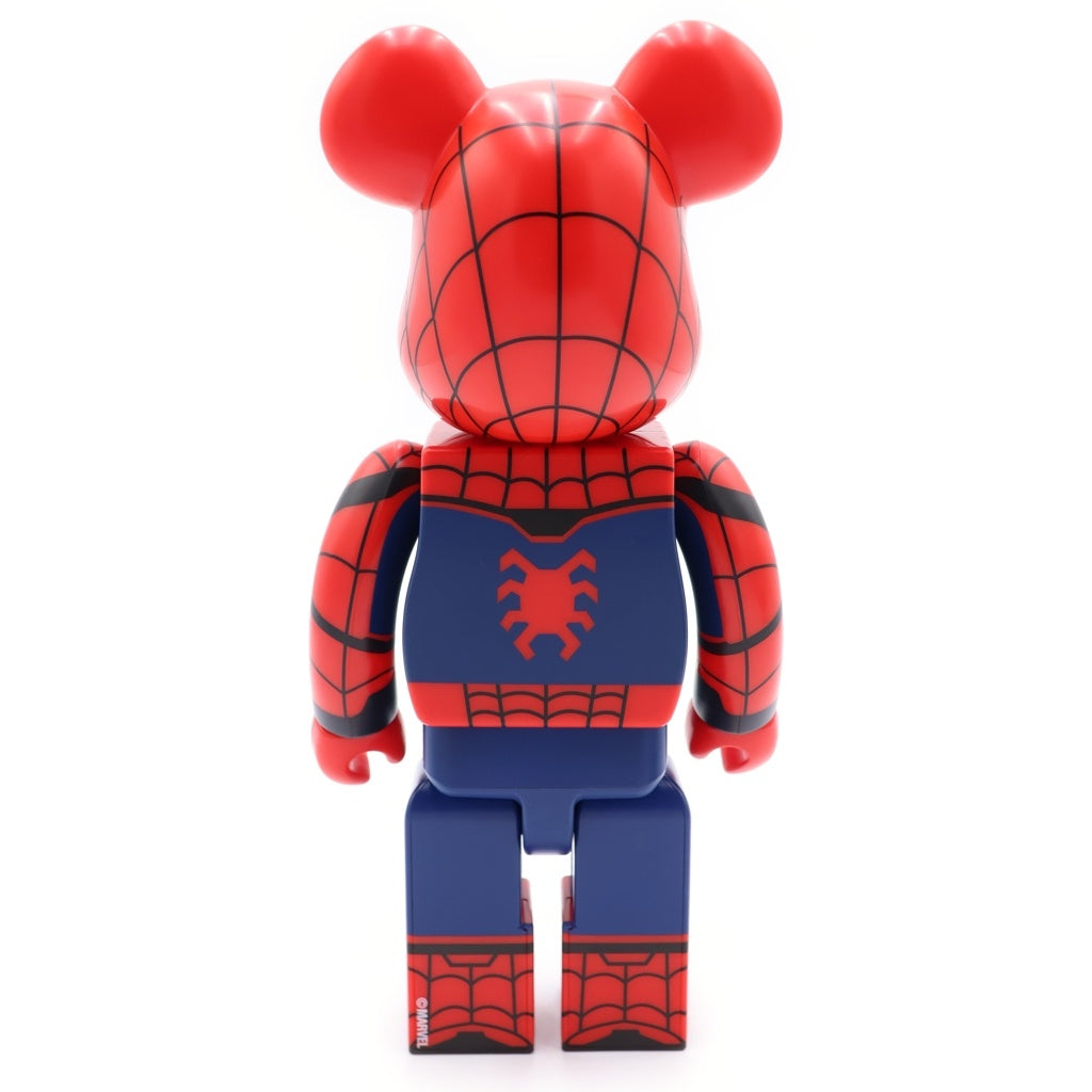 BE@RBRICK(ベアブリック) メディコムトイ Happyくじ L＠ST賞 SPIDER-MAN MARVEL STUDIOS スパイダーマン 400% フィギュア レッド