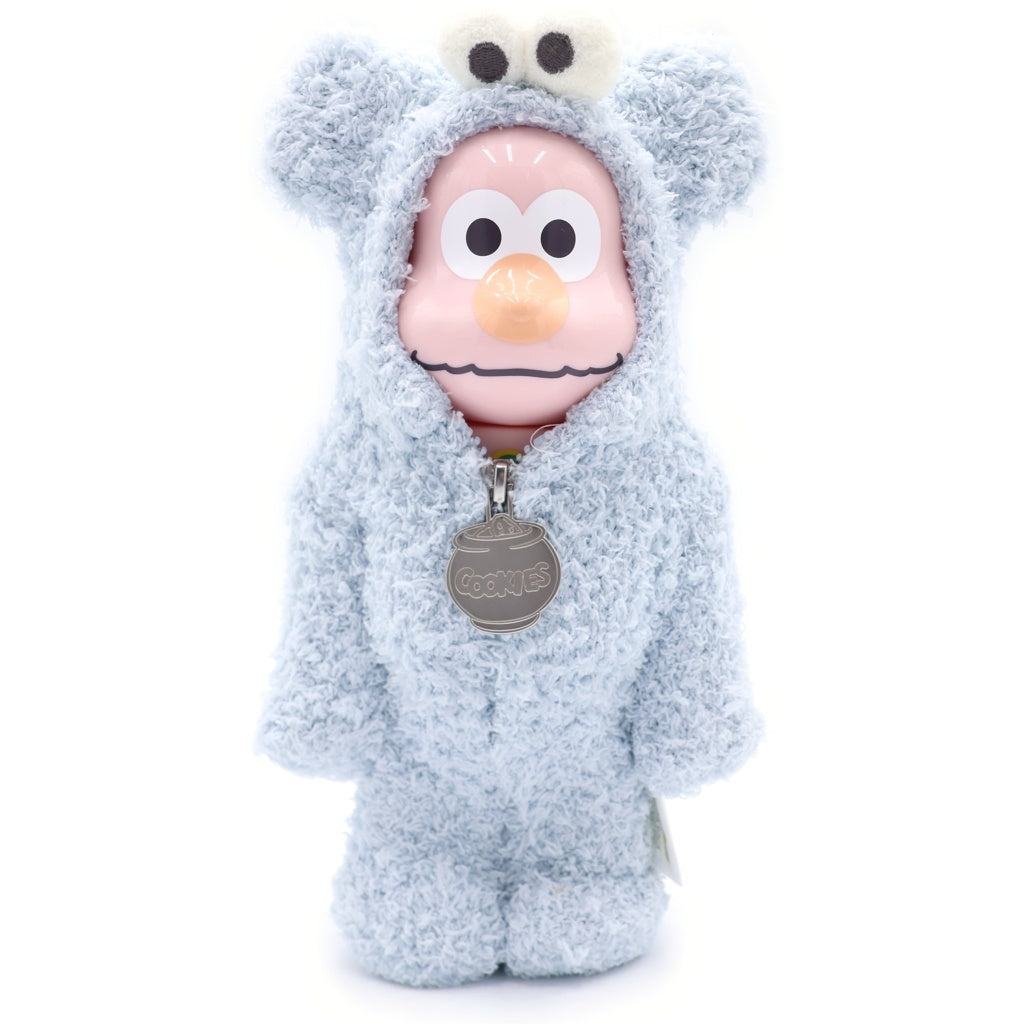 BE@RBRICK(ベアブリック) ×SESAME STREET×GELATO PIQUE エルモ 400% フィギュア ブルー/ピンク