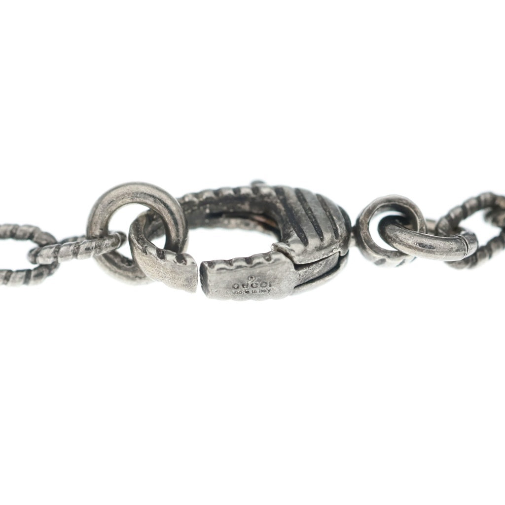 GUCCI(グッチ) インターロッキングG ペンダント ネックレス チェーン シルバー 455307 レディース
