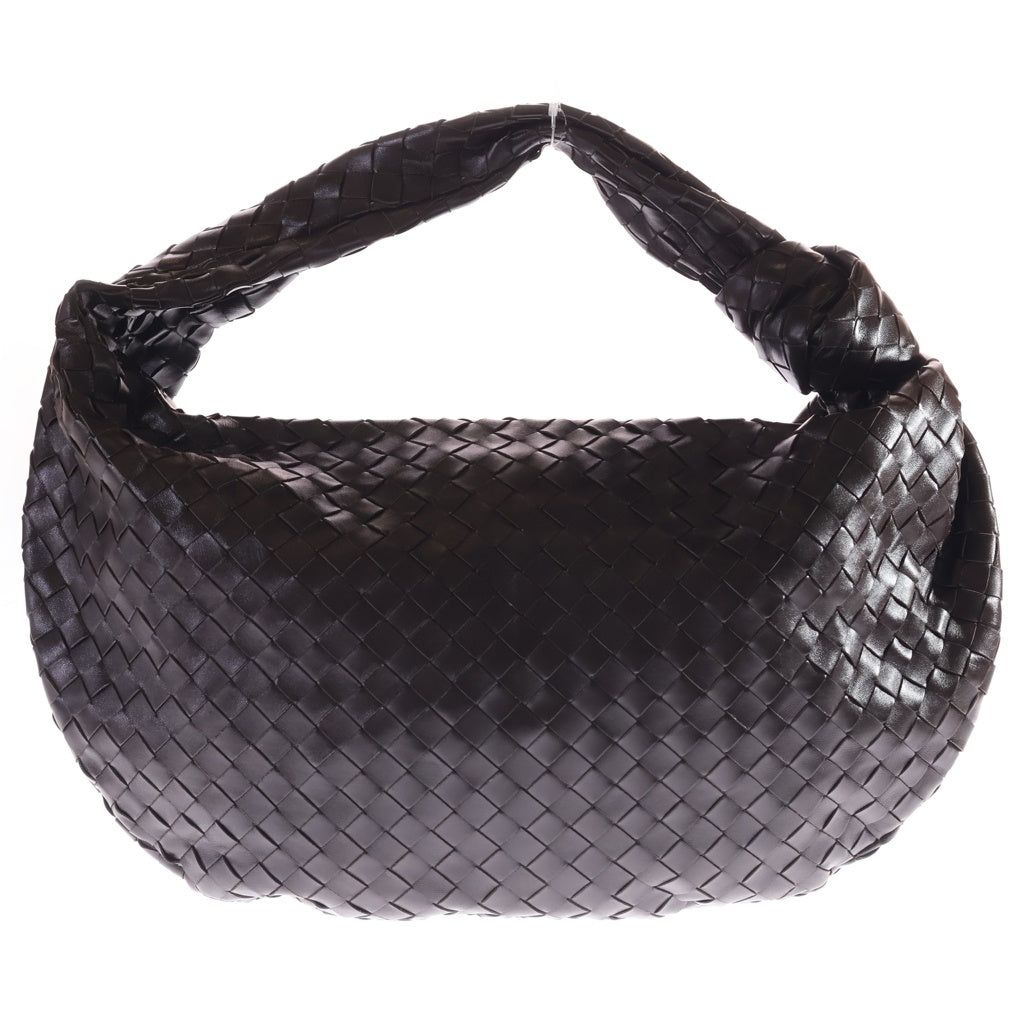 BOTTEGA VENETA(ボッテガヴェネタ) イントレチャート ジョディ ハンドバッグ トートバッグ ブラウン レザー ゴールド金具 レディース