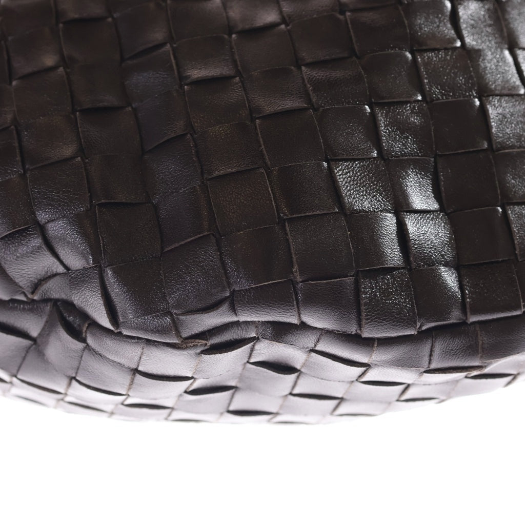BOTTEGA VENETA(ボッテガヴェネタ) イントレチャート ジョディ ハンドバッグ トートバッグ ブラウン レザー ゴールド金具 レディース