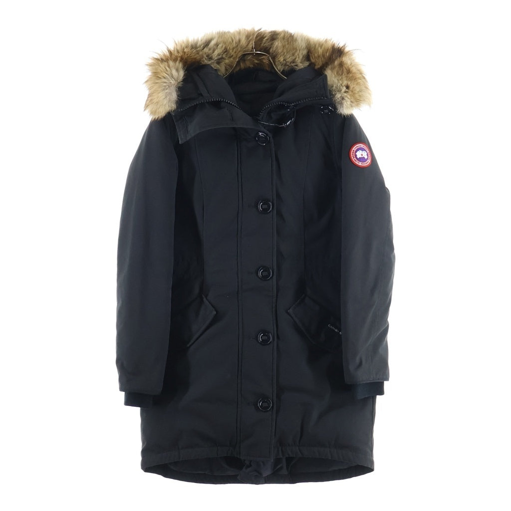 CANADA GOOSE(カナダグース) ロスクレアパーカ ダウンジャケット ブラック ポリエステル×コットン #M 2580LA