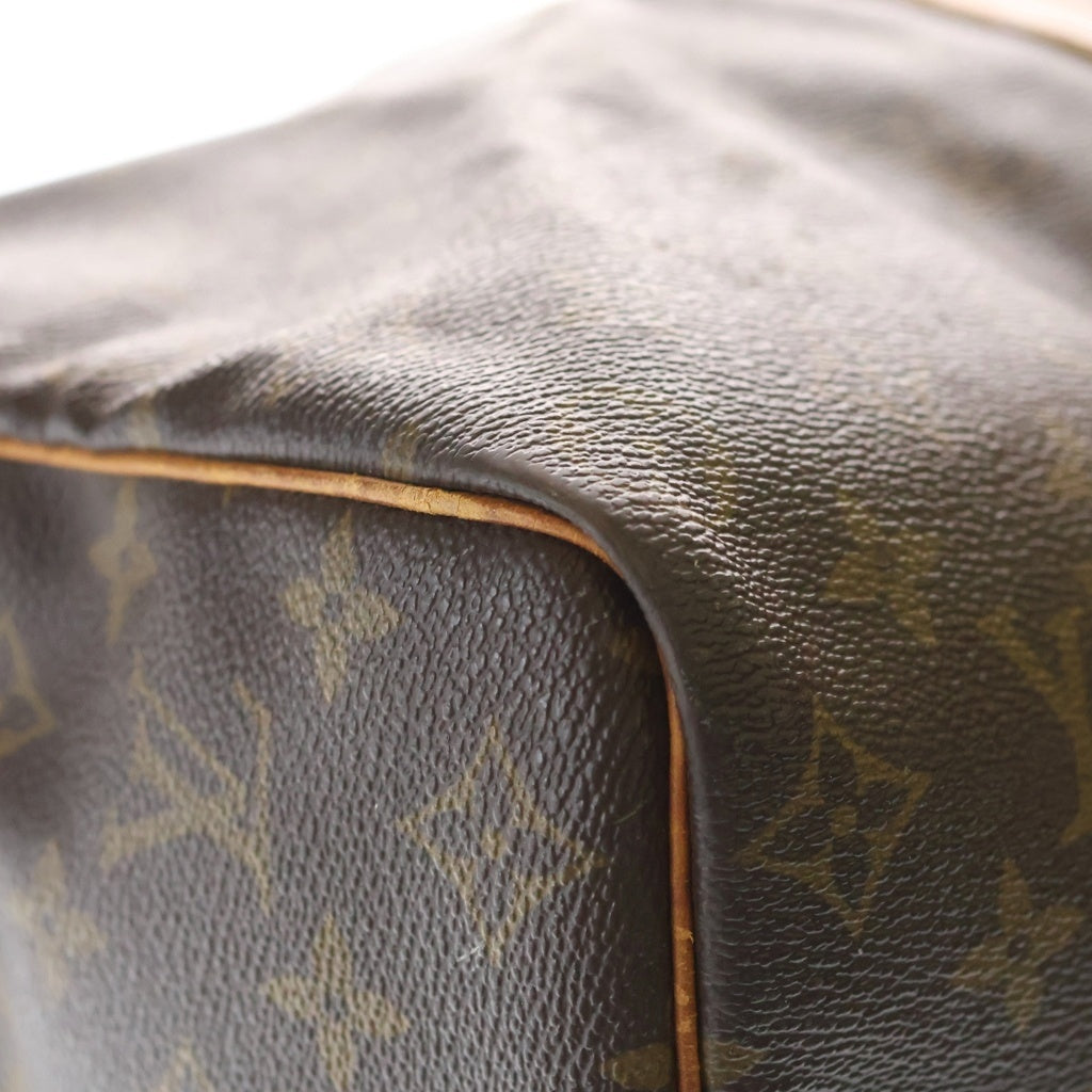 LOUIS VUITTON(ルイヴィトン) モノグラム キーポルバンドリエール50 2WAYハンドバッグ ボストンバッグ トラベルバッグ ショルダーバッグ ブラウン レザー×PVC M41416 ゴールド金具