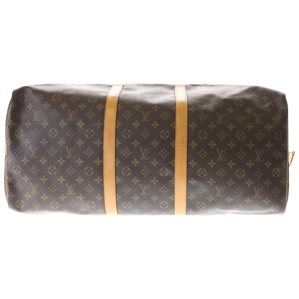 LOUIS VUITTON(ルイヴィトン) モノグラム キーポル・バンドリエール60 トラベルバッグ ボストンバッグ レザー×PVC M41412 ゴールド金具 レディース