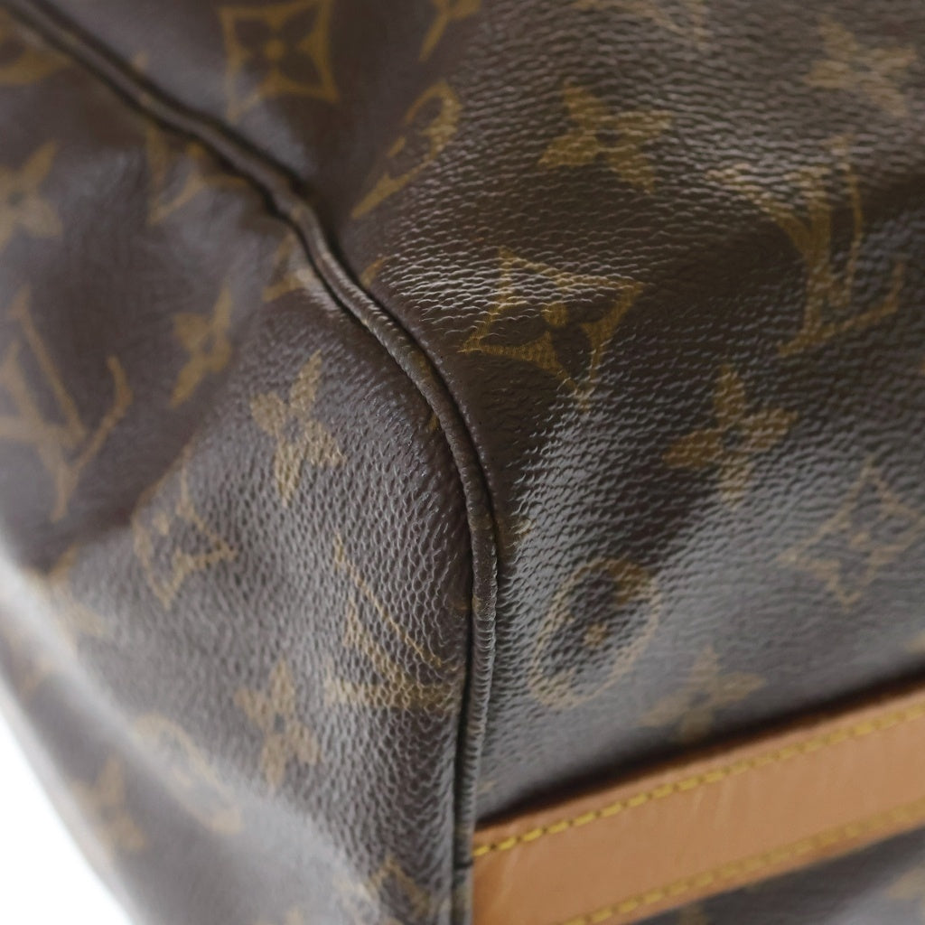 LOUIS VUITTON(ルイヴィトン) モノグラム フラネリー50 ボストンバッグ ハンドバッグ トラベルバッグ ブラウン レザー×PVC M51116 ゴールド金具 レディース