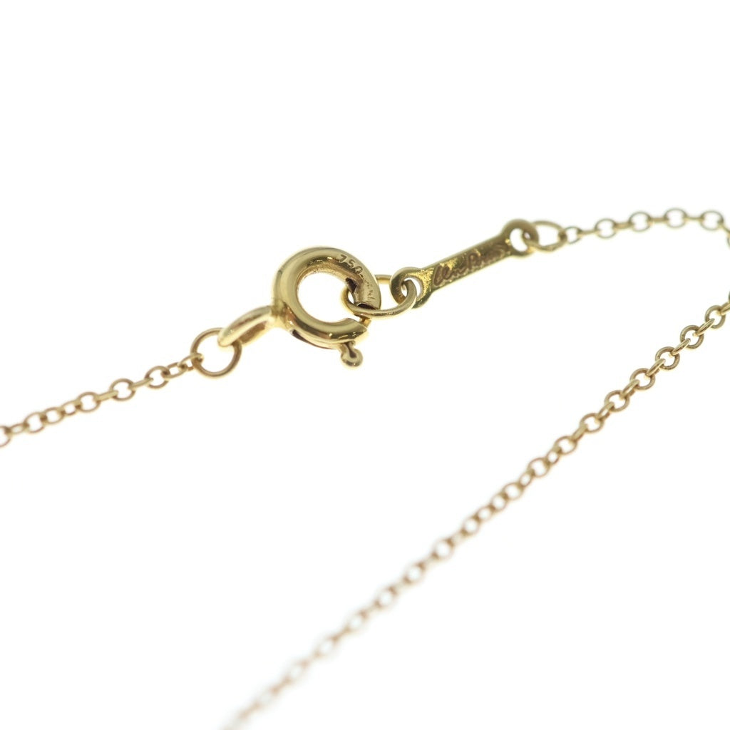 TIFFANY & Co.(ティファニー) エルサペレッティ ビーン ネックレス Au750 K18YG ペンダント イエローゴールド レディース