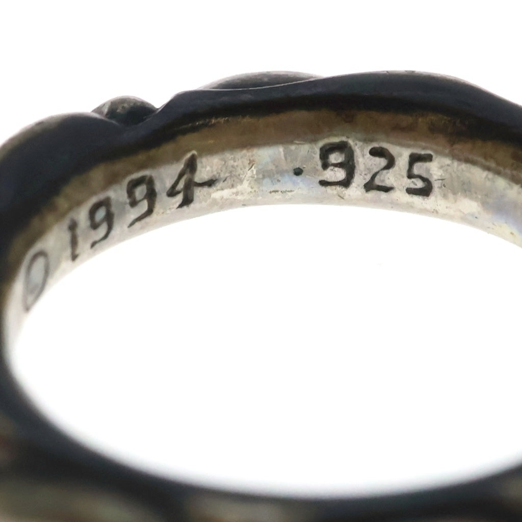 CHROME HEARTS(クロムハーツ) SCRL BAND スクロールバンド リング シルバー #15 BCA351