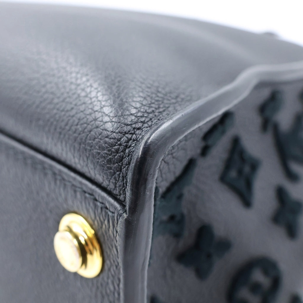 LOUIS VUITTON(ルイヴィトン) オンマイサイドMM ハンドバッグ ノワール レザー M53826 レディース