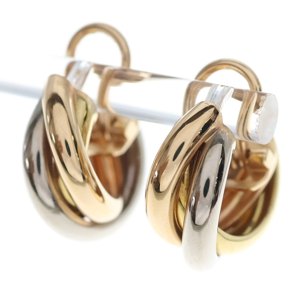 Cartier(カルティエ) トリニティ クラシック ピアス Au750 K18 YG/PG/WG イエローゴールド/ピンクゴールド/ホワイトゴールド レディース