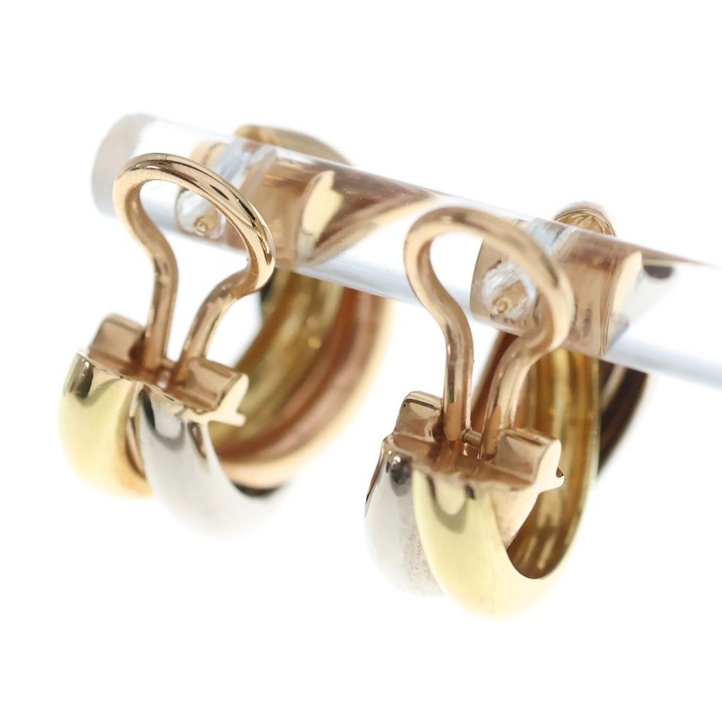 Cartier(カルティエ) トリニティ クラシック ピアス Au750 K18 YG/PG/WG イエローゴールド/ピンクゴールド/ホワイトゴールド レディース