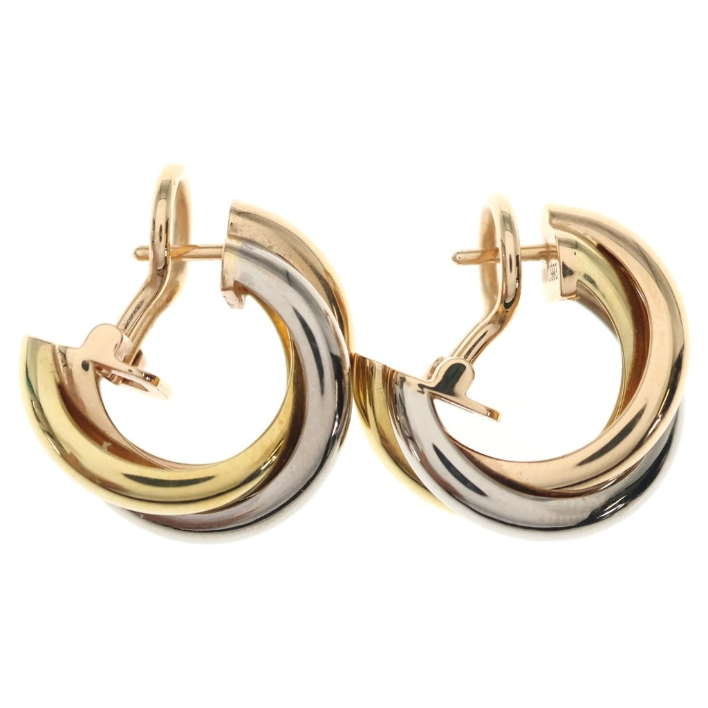 Cartier(カルティエ) トリニティ クラシック ピアス Au750 K18 YG/PG/WG イエローゴールド/ピンクゴールド/ホワイトゴールド レディース