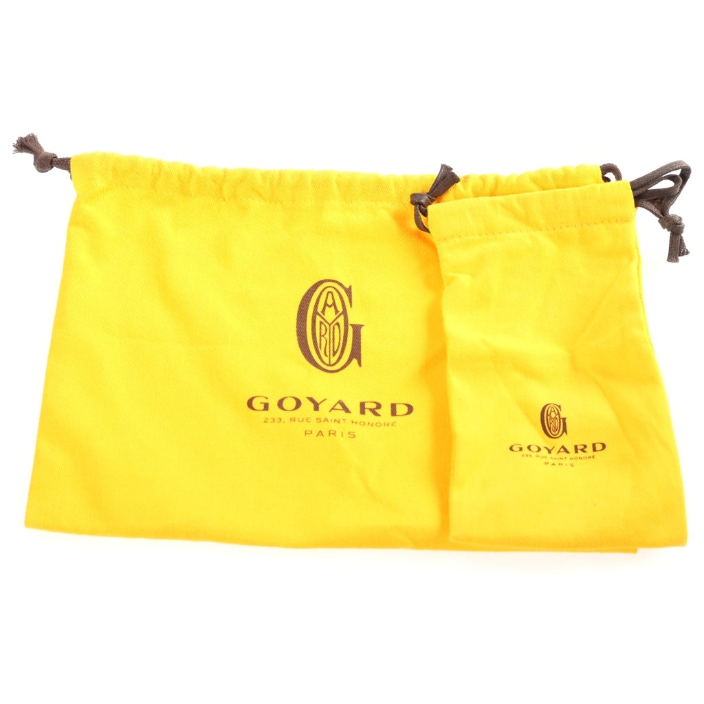 GOYARD(ゴヤール) プリュメ ポーチウォレット ショルダーバッグ ミニバッグ ネイビー ブルー レザー レディース