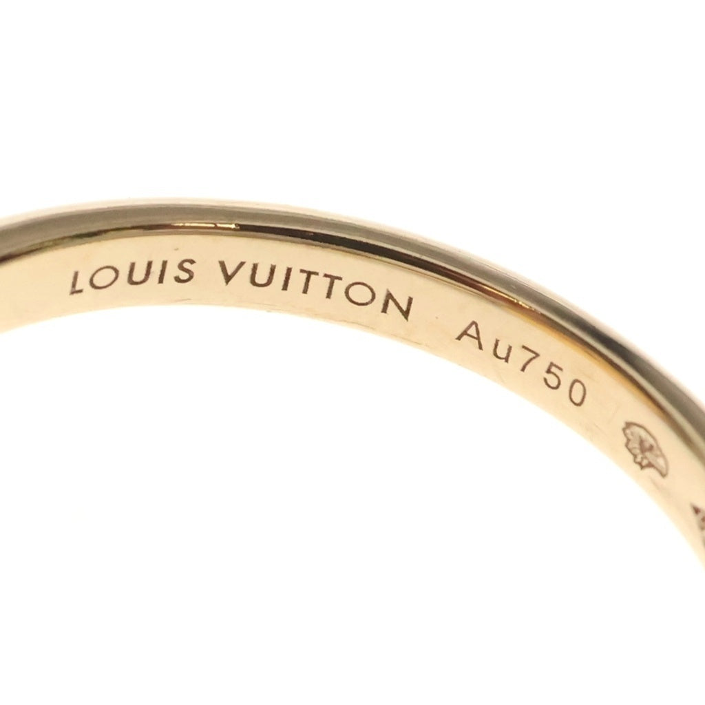 LOUIS VUITTON(ルイヴィトン) サンブロッサムミニ リング ダイヤ マザーオブパール K18PG ピンクゴールド Q9L68F レディース