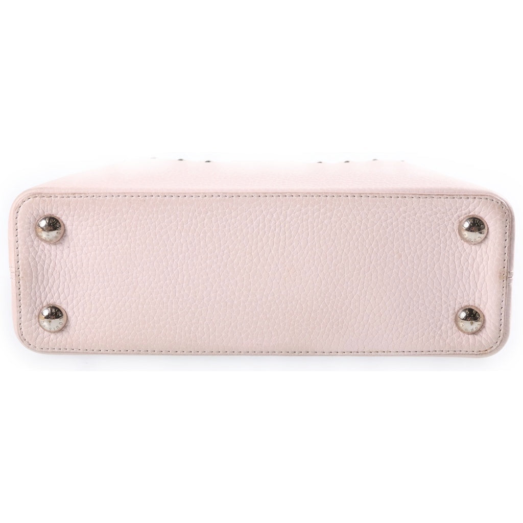 LOUIS VUITTON(ルイヴィトン) カプシーヌBB ナクレ 2WAYハンドバッグ ショルダーバッグ ライトピンクトリヨンレザー M54420 シルバー金具 レディース