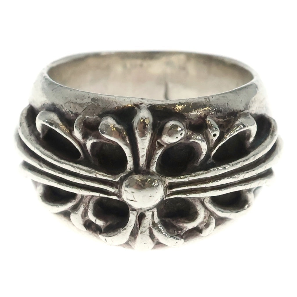 CHROME HEARTS(クロムハーツ) FLRL CRS フローラルクロス リング シルバー BCA346