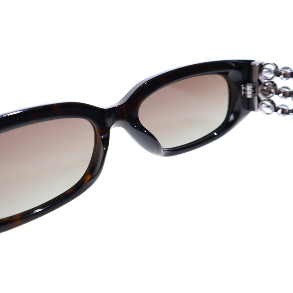 CHANEL(シャネル) ココマーク フェイクパール オーバル シェイプ サングラス アイウェア 53□17-140 ブラック 5544-A レディース