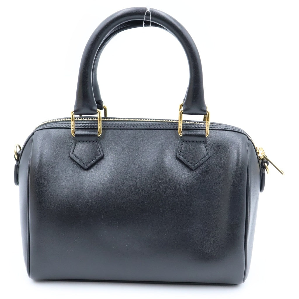 CELINE(セリーヌ) トリオンフ スモール 2way ショルダーバック キュイル レザー ブラック レディース