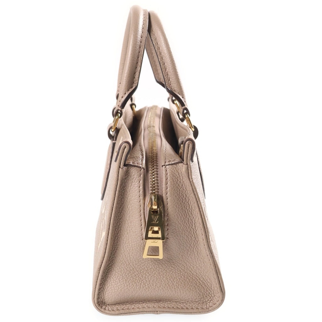LOUIS VUITTON(ルイヴィトン) モノグラムアンプラント バイカラー オンザゴーEW 2WAYハンドバッグ ショルダーバッグ ベージュ レザー M23641 ゴールド金具 レディース