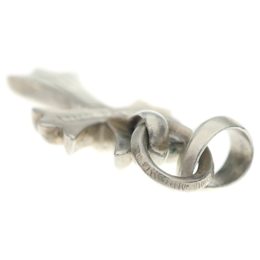 CHROME HEARTS(クロムハーツ) CH CRS SML W/BALE Wベイル スモールCHクロス ペンダントトップ シルバー BCA218