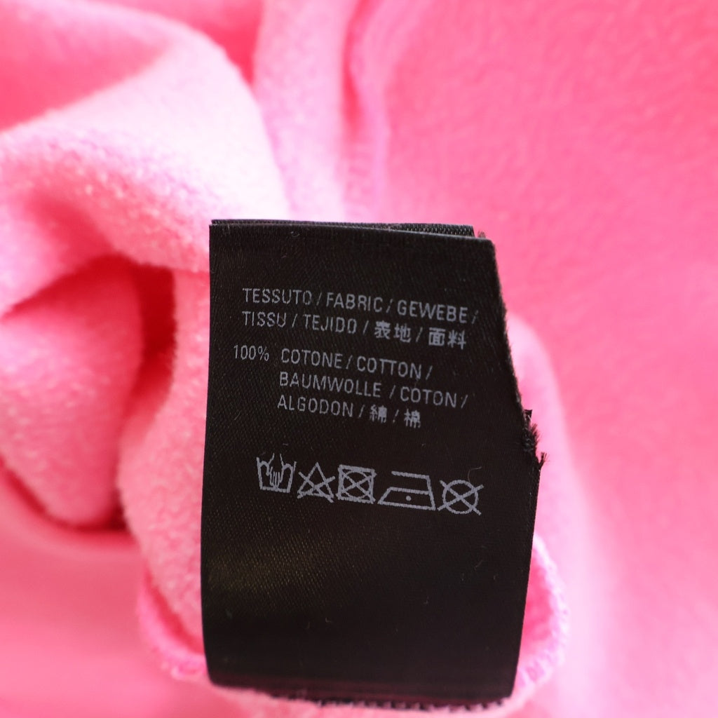 BALENCIAGA(バレンシアガ) Political Campaign Hoodie ポリティカルキャンペーンフーディ パーカー ロゴ ピンク 578135 TJVD4 レディース