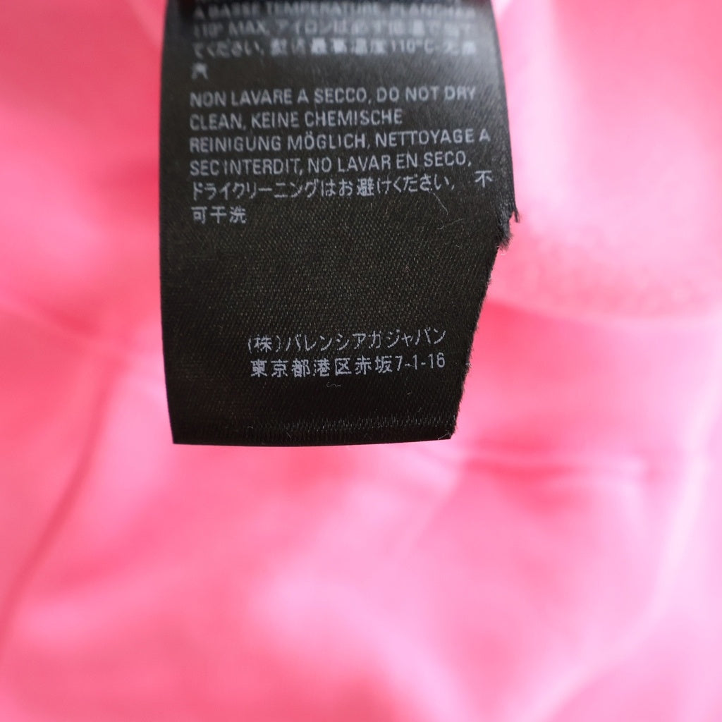 BALENCIAGA(バレンシアガ) Political Campaign Hoodie ポリティカルキャンペーンフーディ パーカー ロゴ ピンク 578135 TJVD4 レディース