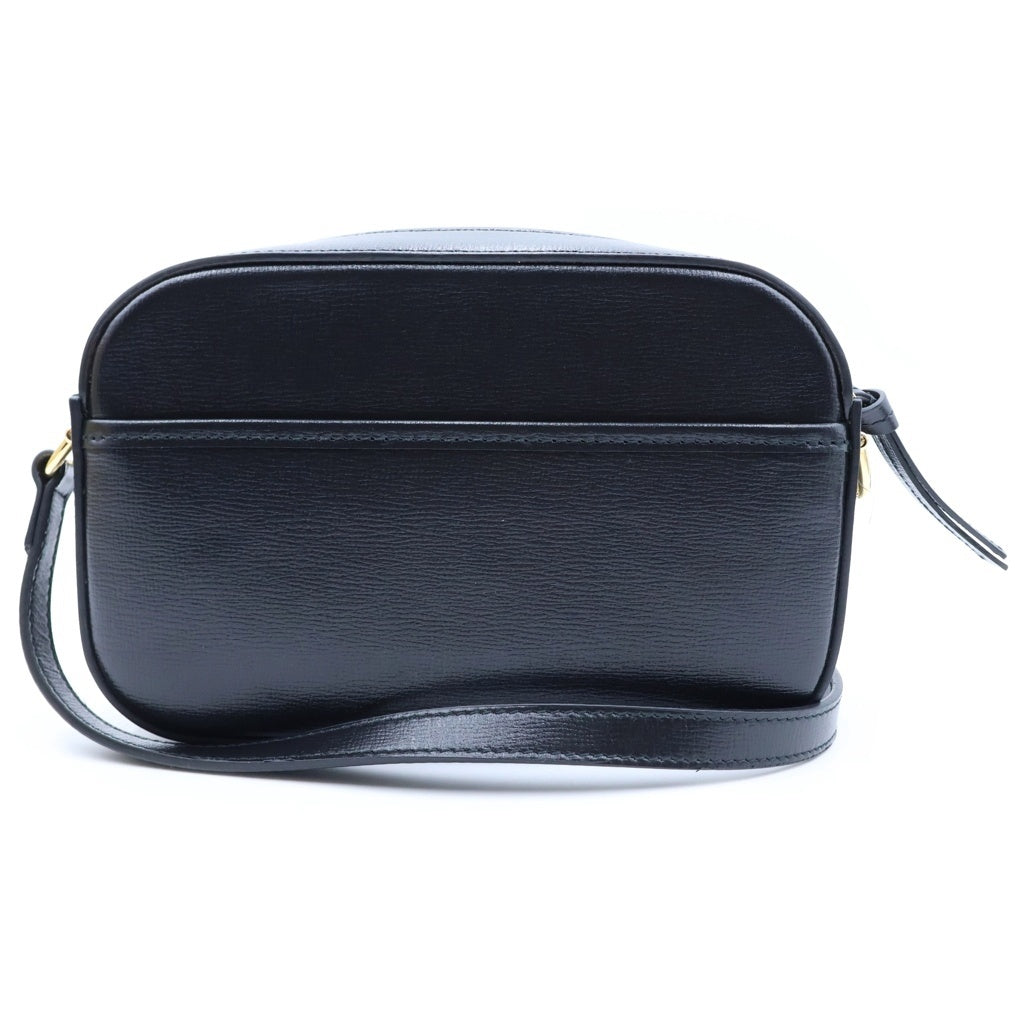GUCCI(グッチ) ホースビット 1955 ショルダーバッグ レザー ゴールド金具 ブラック 760196 レディース
