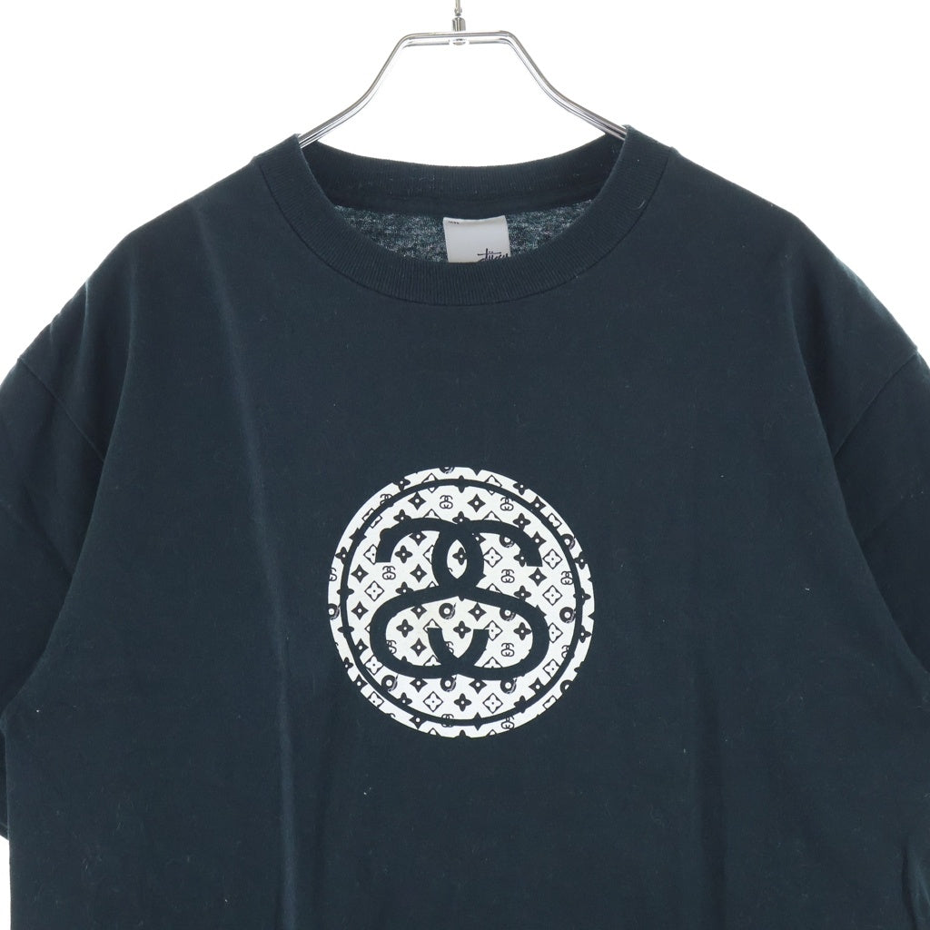 STUSSY(ステューシー) OLD SSリンク 半袖Tシャツ カットソー コットン オールド ブラック
