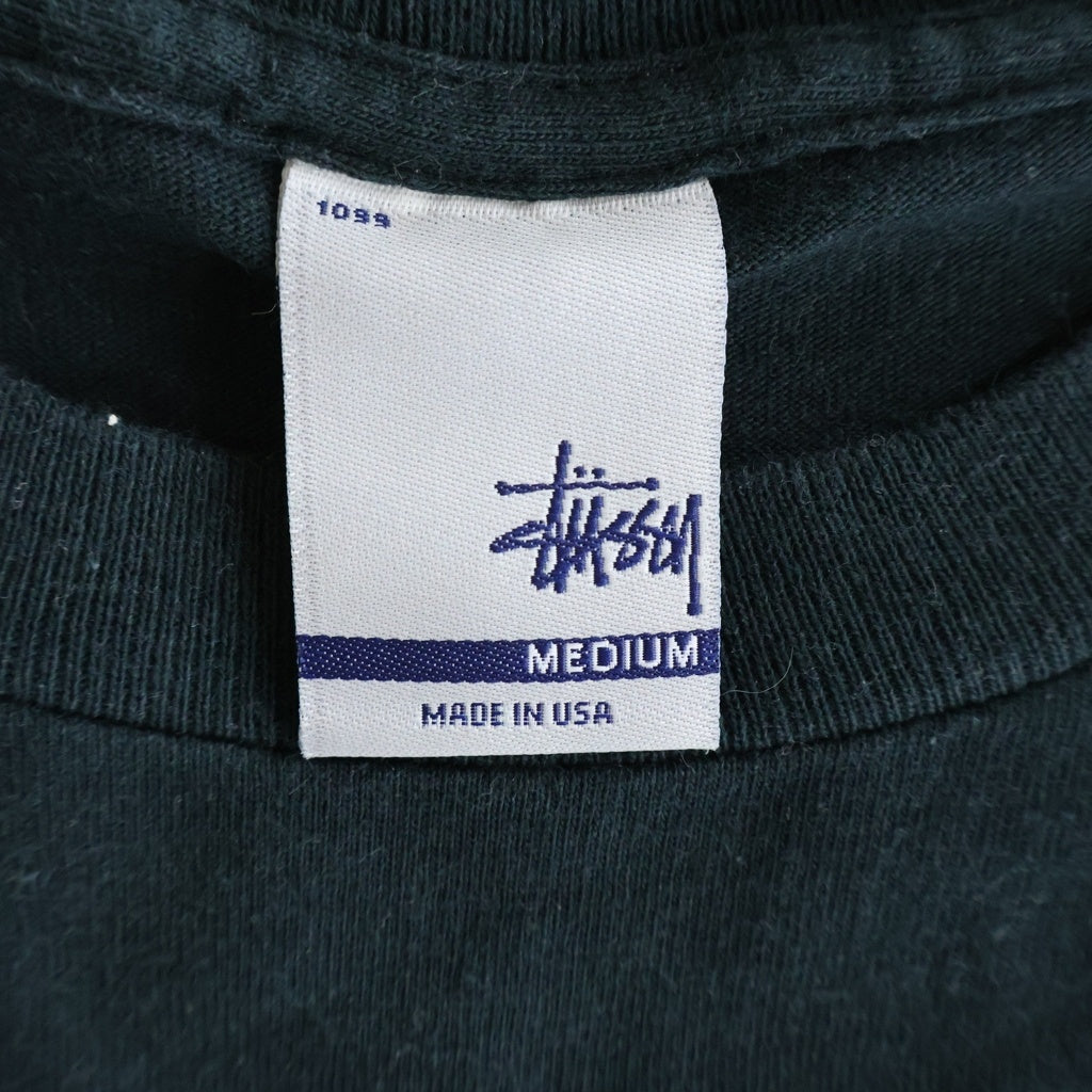 STUSSY(ステューシー) OLD SSリンク 半袖Tシャツ カットソー コットン オールド ブラック