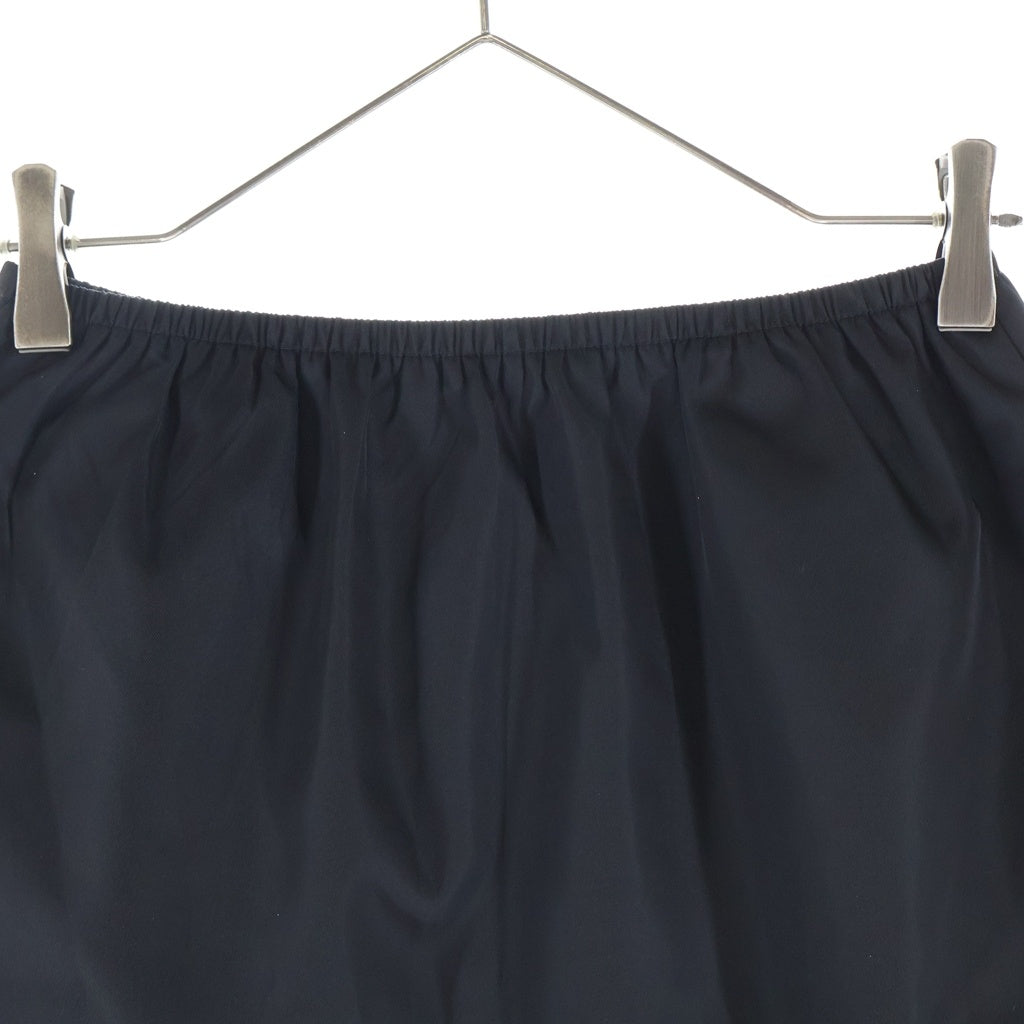 PRADA(プラダ) RE-NYLON FRONT ZIP SKIRT トライアングルロゴ フロントジップ ナイロンスカート ブラック 21Y881 S202 1WQ8 レディース