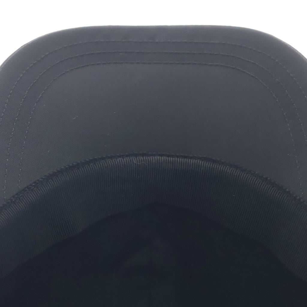 PRADA(プラダ) Re-Nylon トライアングルロゴ キャップ ブラック #S 1HC274 レディース
